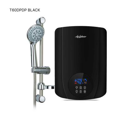 Anlabeier instant heater 6.0kw T60DP-B/W/ With Bracker+Box COLOR-WHITE/BLACK