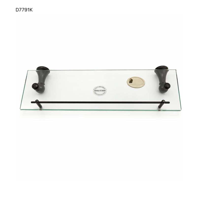 Glass Shelf & brackets - D7791k
