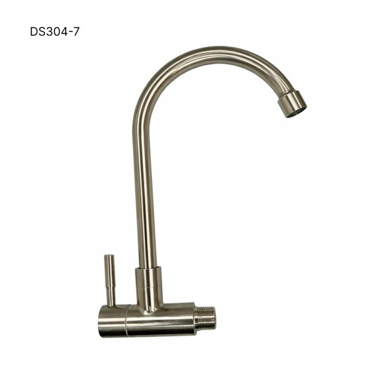Wall Mounted sink Tap S/S - DS304 - 7