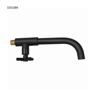 Bib Tap Long Body Cross Handle - DS53BK