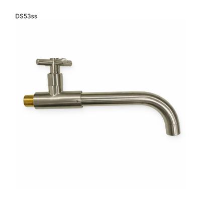 Bib Tap Long Body Lever S/s- DS53SS