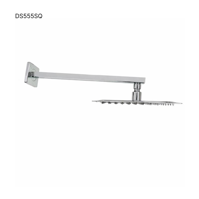 Head Shower Square With Arm 8'' -DS555SQ