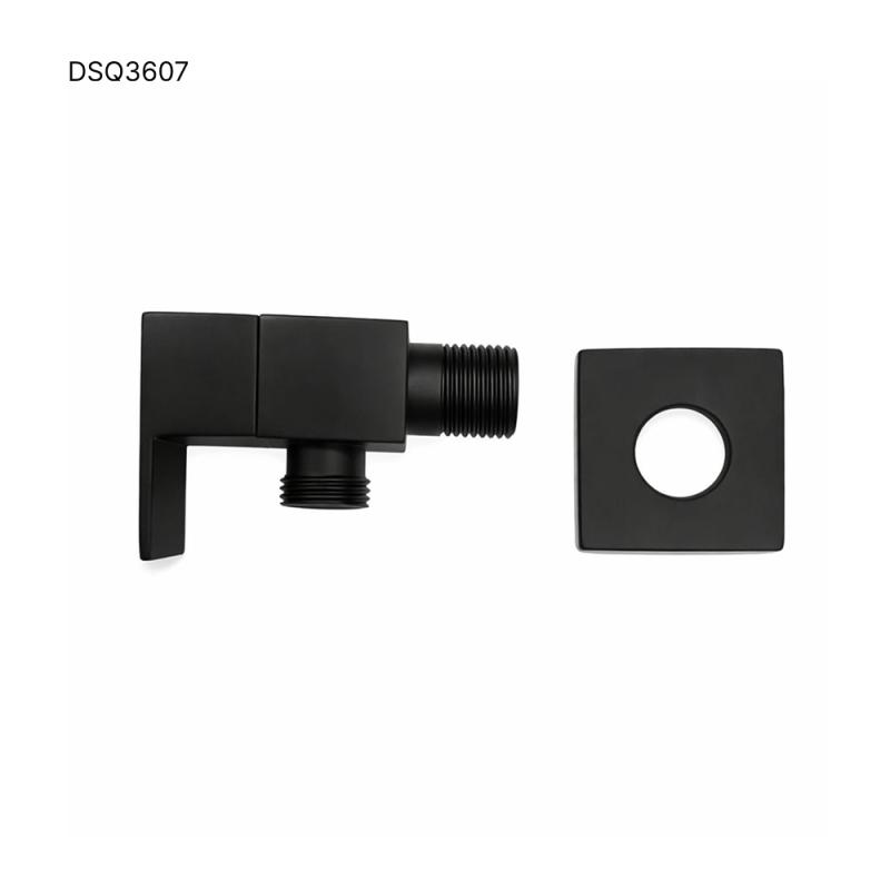 Angle Valve Square Black - DSQ3607 BK