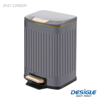 Pedal Bin With Bucket 12L -JF A7-1200 GR