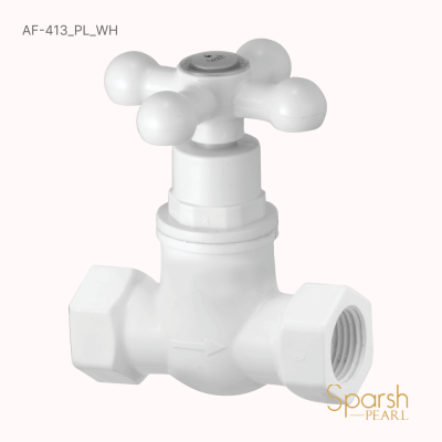 alfa stop valve White 15mm -AF-413