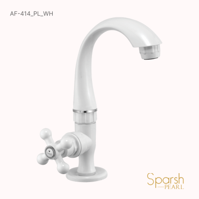 alfa Mini Sink Tap White - AF-414