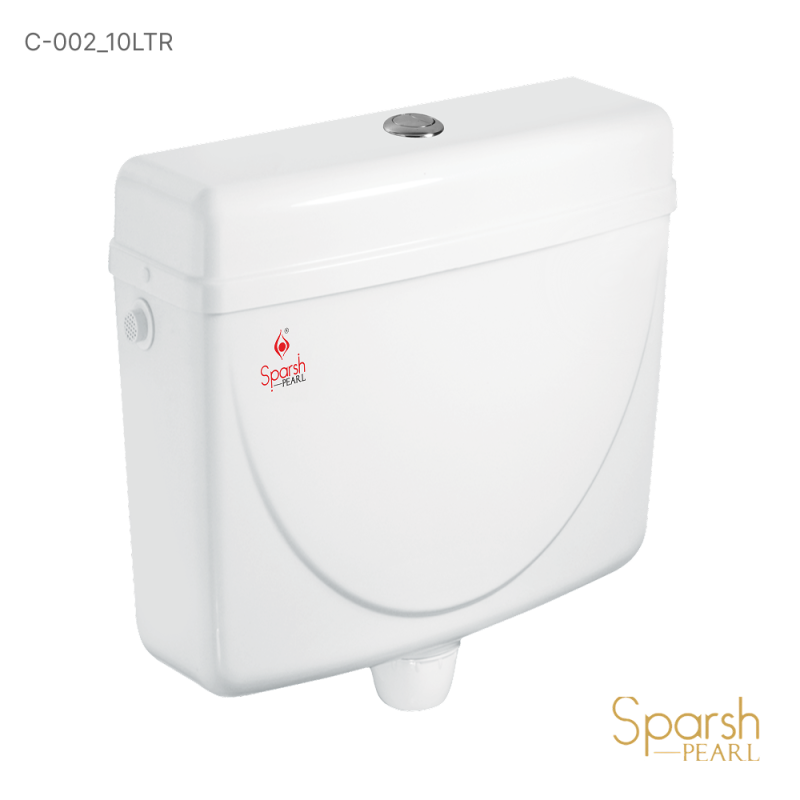 Cistern Dual Flushing Edge 10ltr - C-002