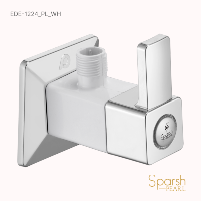 Edge Elite Angle Valve White EDE-1224