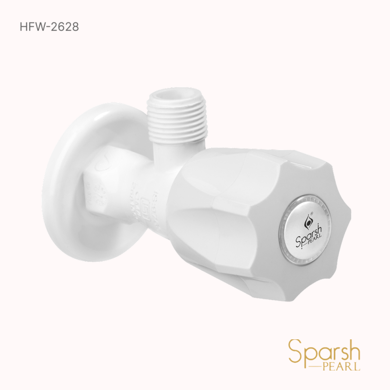 Angle Cock White - HFW-2628