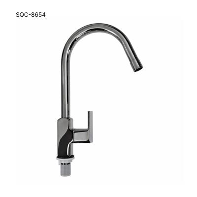 Squarex Crown Swan Neck Tap -SQC 8654 BK